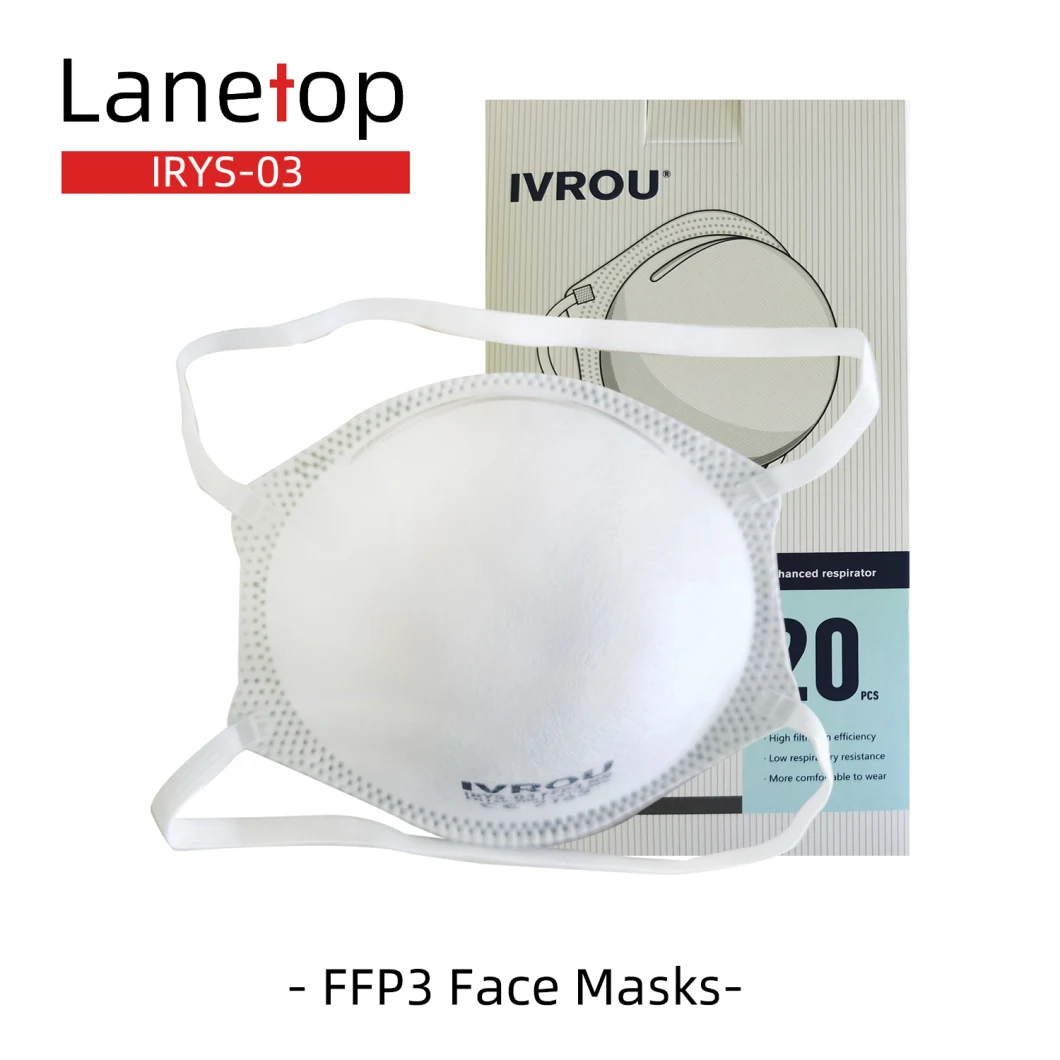 Ce Approved FFP3 Cup Mask Respirator Protective Face Mask