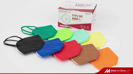 Masque de protection jetable FFP2 personnalisable en couleur