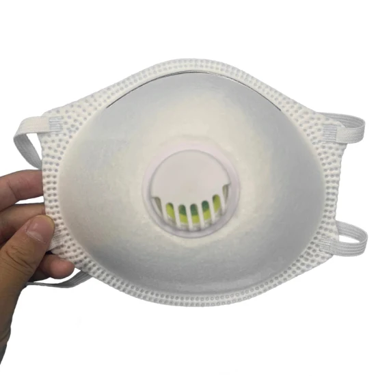 Masque de protection en forme de coupe 4ply FFP3 avec valve